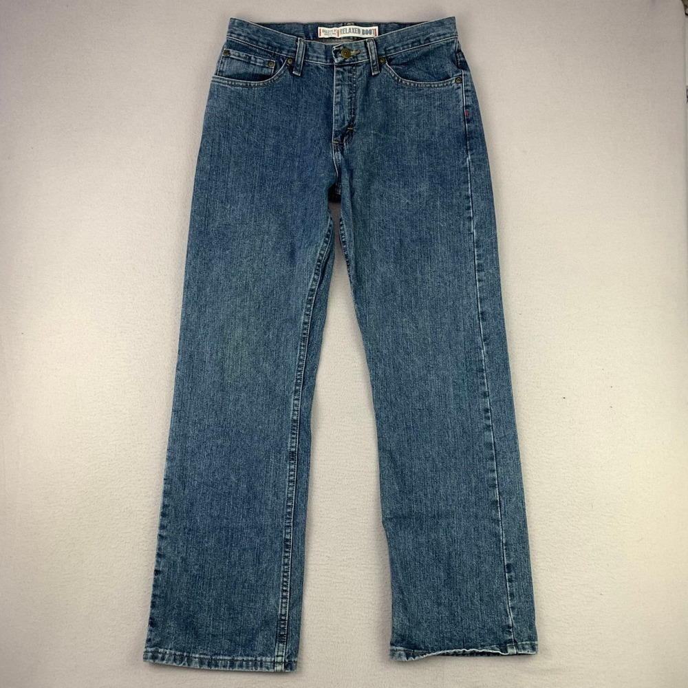 Vintage Baileys‎ Pt Jeans Bootcut Mens 30x32 Blue Faded Y2K Relaxed-Fit Rodeo